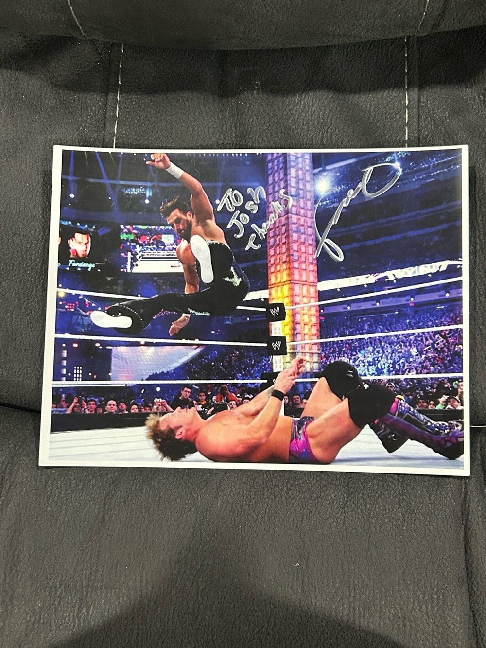 WWE Fandango autographed 8x10